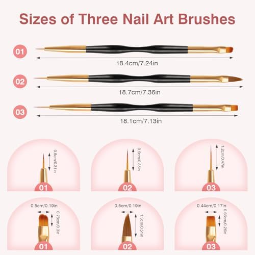 Nail Art Brushes - Image 2
