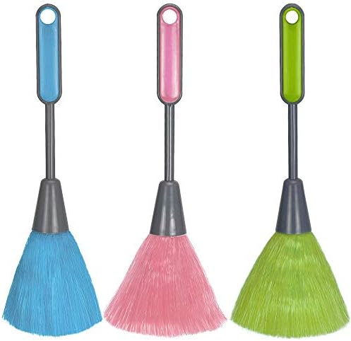 WOVTE 3 Pack Fluffy Microfiber Delicate Kitchen Duster Laptop Keyboard Brush by WOVTE