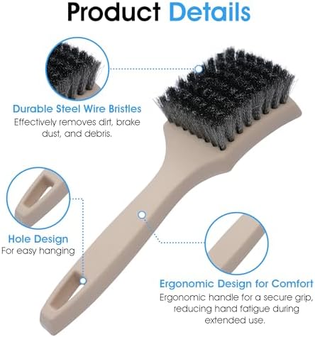 Nanoskin Tire Cleaning Brush Scrubs Sidewalls - Image 2