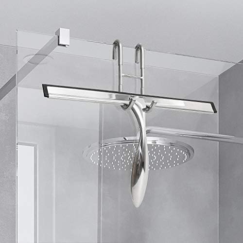 Simtive 14-Inch Shower Squeegee Set, Includes Shower Door Hook and Adhesive Hook - Image 6