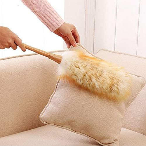 Duster Dusting Tool with Natural Wool – Heavy-Duty Lambswool Cleaner - Image 3