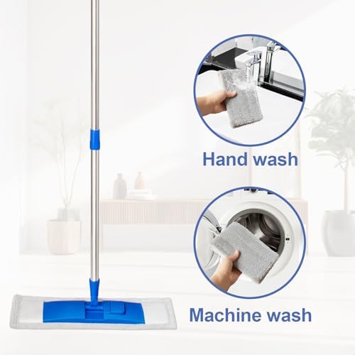17" Microfiber Mop for Hardwood Floor Cleaning, Mops - Image 7