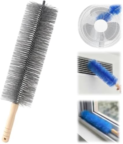 Fan Cleaning Brush with Bendable Microfiber Head, Reusable Dusting Brush by Unknown