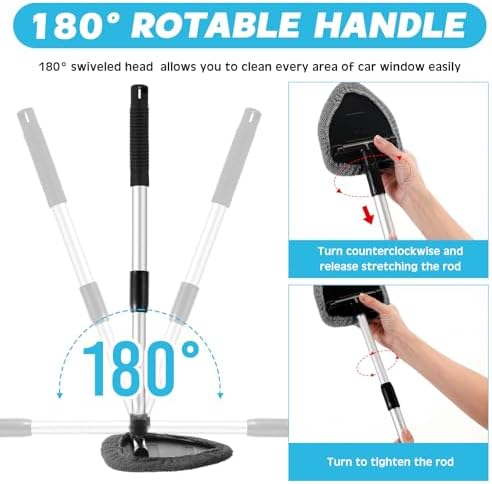 Potchen 8pcs Car Windshield Cleaner Tool - Image 2