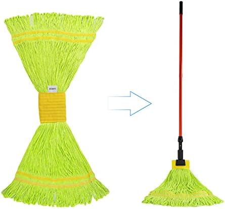 Matthew Cleaning Microfiber String Mop Heavy Duty Commercial Wet Mop Head - Image 2