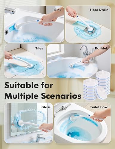 50 Count Toilet Cleaner Refill Pads Compatible - Image 2
