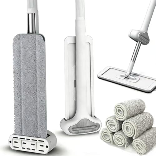 360 Hands-Free Self Wringing Floor Cleaning Mop, Flat Mop by Unknown