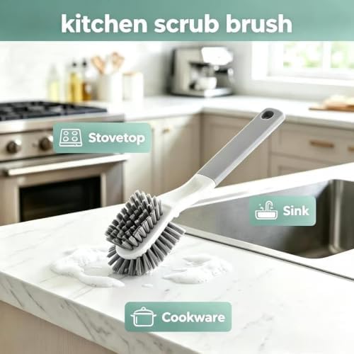 3‑Pack Scrub Brushes, Medium Stiff - Image 5