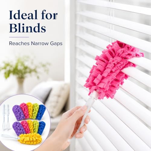 10 Pack Duster Refills with 2 Dusting Wands Reusable Pads - Image 4