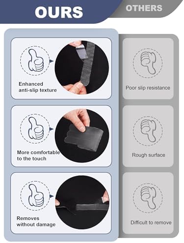Secopad 24PCS Strip Non Slip Bathtub Stickers - Image 5