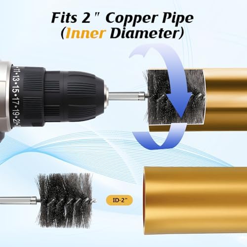 Copper Pipe Cleaner for Drill Set - Image 4