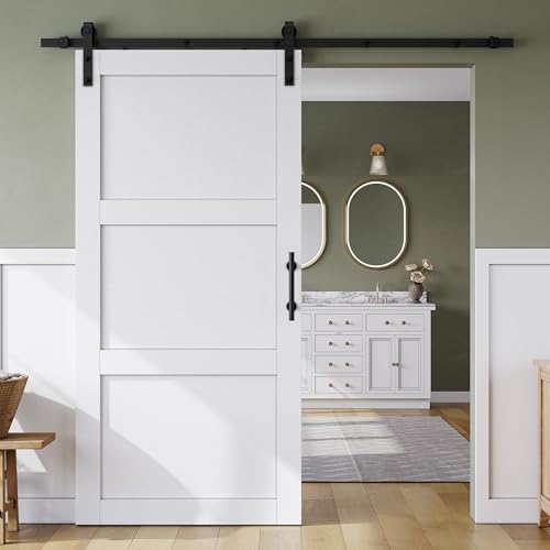 SMARTSTANDARD 38in x 84in Sliding Barn Door by SMARTSTANDARD