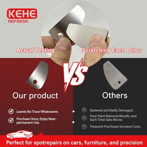 Automobile Spray Paint Point Repair Scraper, Carbide Tungsten Repair Scraper - Image 4
