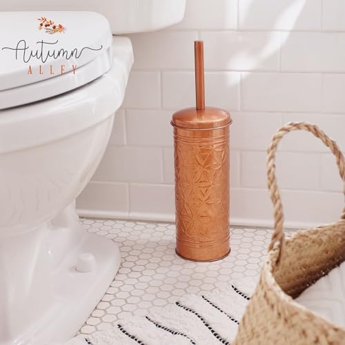 Jamie Line Copper Toilet Brush - Image 2