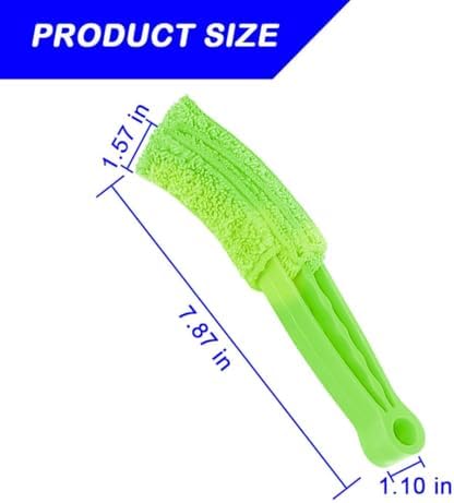 3PCS Mini Duster for Car Air Vent, Automotive Air Conditioner Cleaner and Brush - Image 2