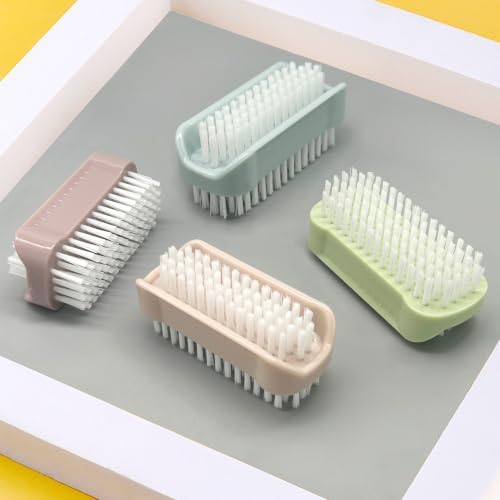 Nail Brush for Cleaning Fingernails Two Sided Hand Fingernail Scrub Brush Soft - Image 2