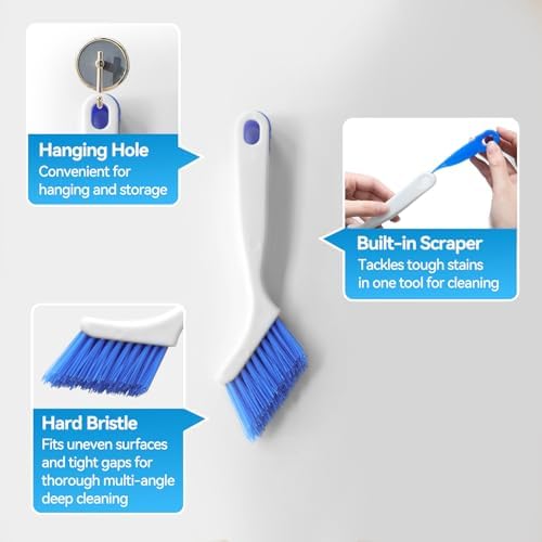 Crevice Cleaning Brush Set for Kitchen & Window Tracks - Image 3