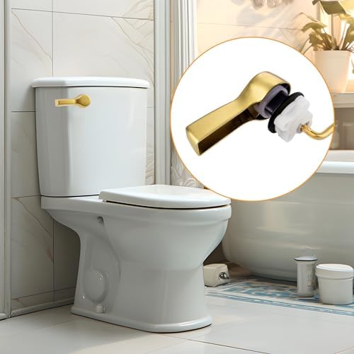 Hibbent Universal Metal Front Mount Toilet Handle Replacement Kit - Image 5