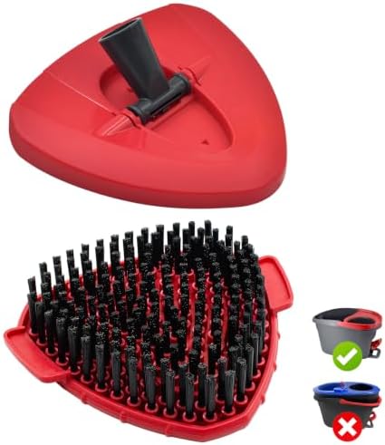 Scrub Brush Replacement Head and Mop Base by Unknown
