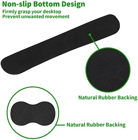 Ergonomic Keyboard Wrist Rests Gel Memory Foam Mouse Pad - Image 4