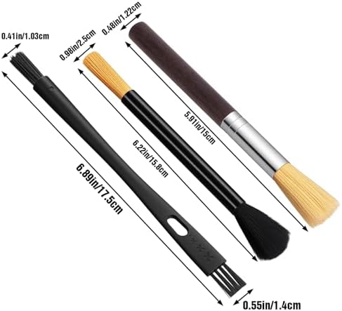 3PCS Coffee Grinder Cleaning Brush Set Espresso Machine Brush Cleaner Tool - Image 2