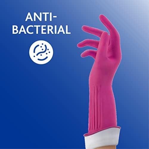 Playtex Living Reuseable Rubber Cleaning Gloves, Premium Protection Reusable - Image 5