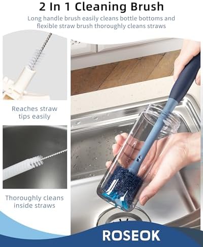 ROSEOK 2 in 1 Bottle Brush - Image 4