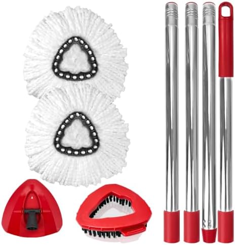 Spin Mop Replacement Set for 1-Tank by Nuorest