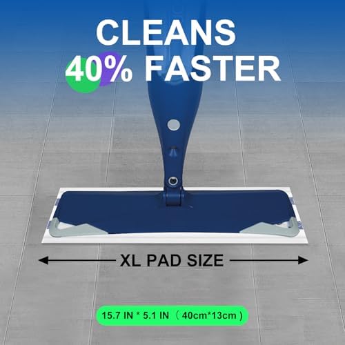 Disposable Mop Replacement Pad, Microfiber Cleaneing Pads - Image 2