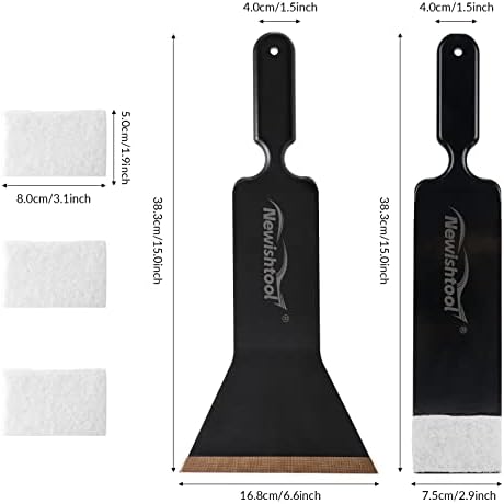 NEWISHTOOL Window Tint Tools Bulldozer Squeegee Kit, Long Handle Tint Tools - Image 6