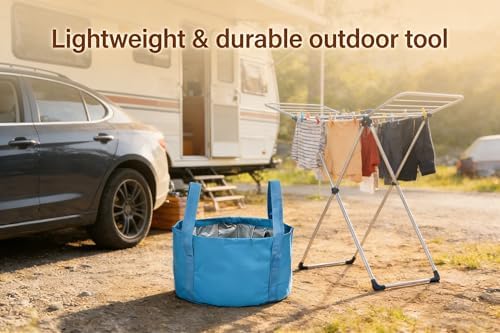 Foldable Washing Basin, Portable Bucket - Image 2