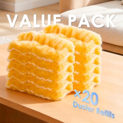 20 Count Compatible with Swiffer Heavy Duty Duster Refills, Unscented 360° - Image 2