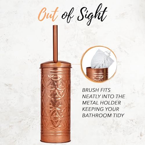 Jamie Line Copper Toilet Brush - Image 6