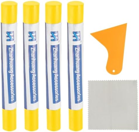 uxcell 4Pcs Wood Filler Sticks, Wood Repair Kit by uxcell