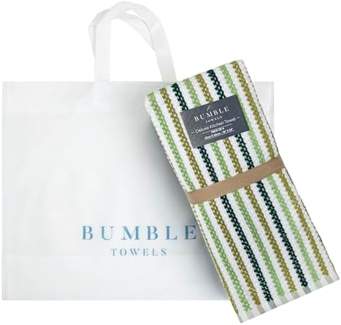 Bumble Kitchen Towels 6 Pack 100% Cotton 16"x26" - Image 6