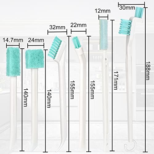 Small Cleaning Brushes for Household Cleaning Deep Detail Crevice Cleaning Tool - Image 2