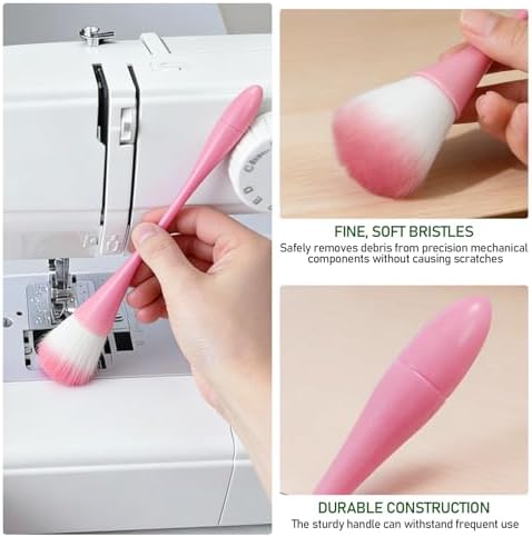 2-Pack Sewing Machine Cleaning Brushes - Image 3