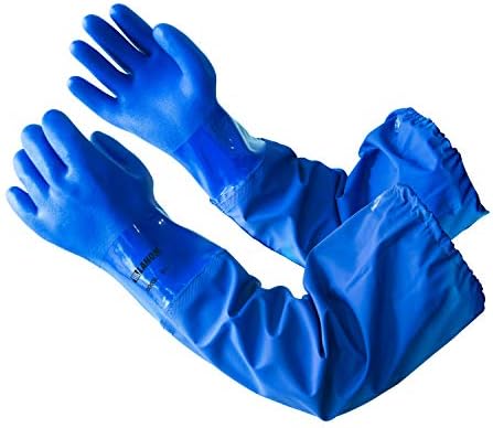 LANON 26" Elbow Length PVC Chemical Resistant Glove, Waterproof by LANONProtection