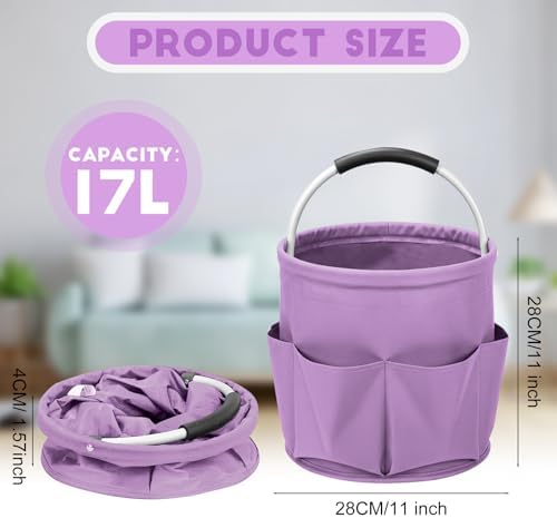 Cleaning Caddy for Cleaning Supplies, 17L Cleaning Supply Caddy - Image 3
