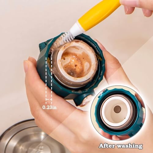 Grout Cleaning Brush Set 2 Pack Crevice Detail Cleaner Brush Multi-Purpose Scrub - Image 6