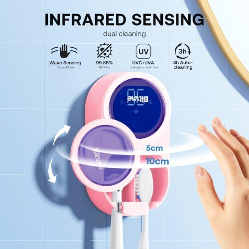 Bitvae Upgraded Tooth Brush Holder - Image 2