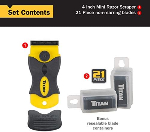 Titan Tools 17014 4-Inch Mini Razor Scraper - Image 2