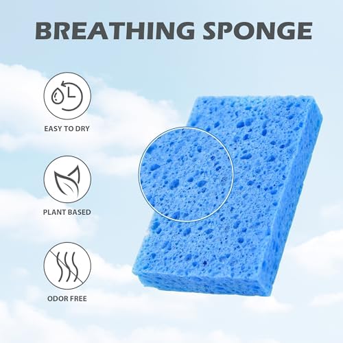 Cellulose Kitchen Sponges for Dishes - Image 6