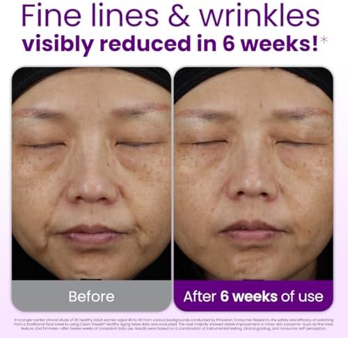 Clean Skin Club Clean Towels XL® Original 50 Ct + Healthy Aging 10ct Travel - Image 2