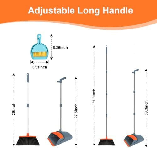 Broom and Dustpan Combo Set - Image 3