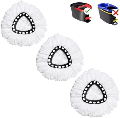 Mop Replace Head, Spin Mop Replacement Head Easywring 1-Tank System, Easy by CCMRCQ