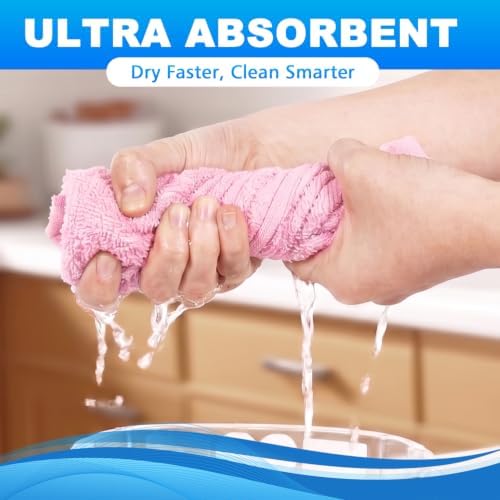 12 Pack Washcloths, 100% Cotton Wash Cloths, 12x12 Inch - Image 6