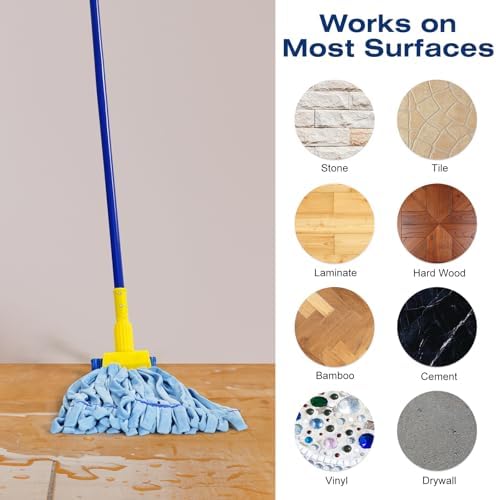 Matthew Cleaning Microfiber Tube Mop Heavy Duty Mop Head Replacement, Excellent - Image 4