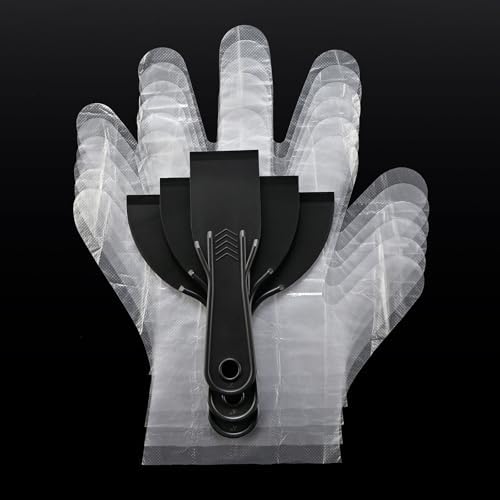 Plastic Putty Knife Set – 2" 4" 6" Spackle Knives & Paint Scrapers - Image 3