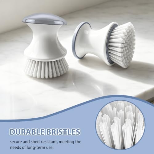 SetSail Dish Scrub Brush, 2 Pack Kitchen Scrub Brush - Image 5